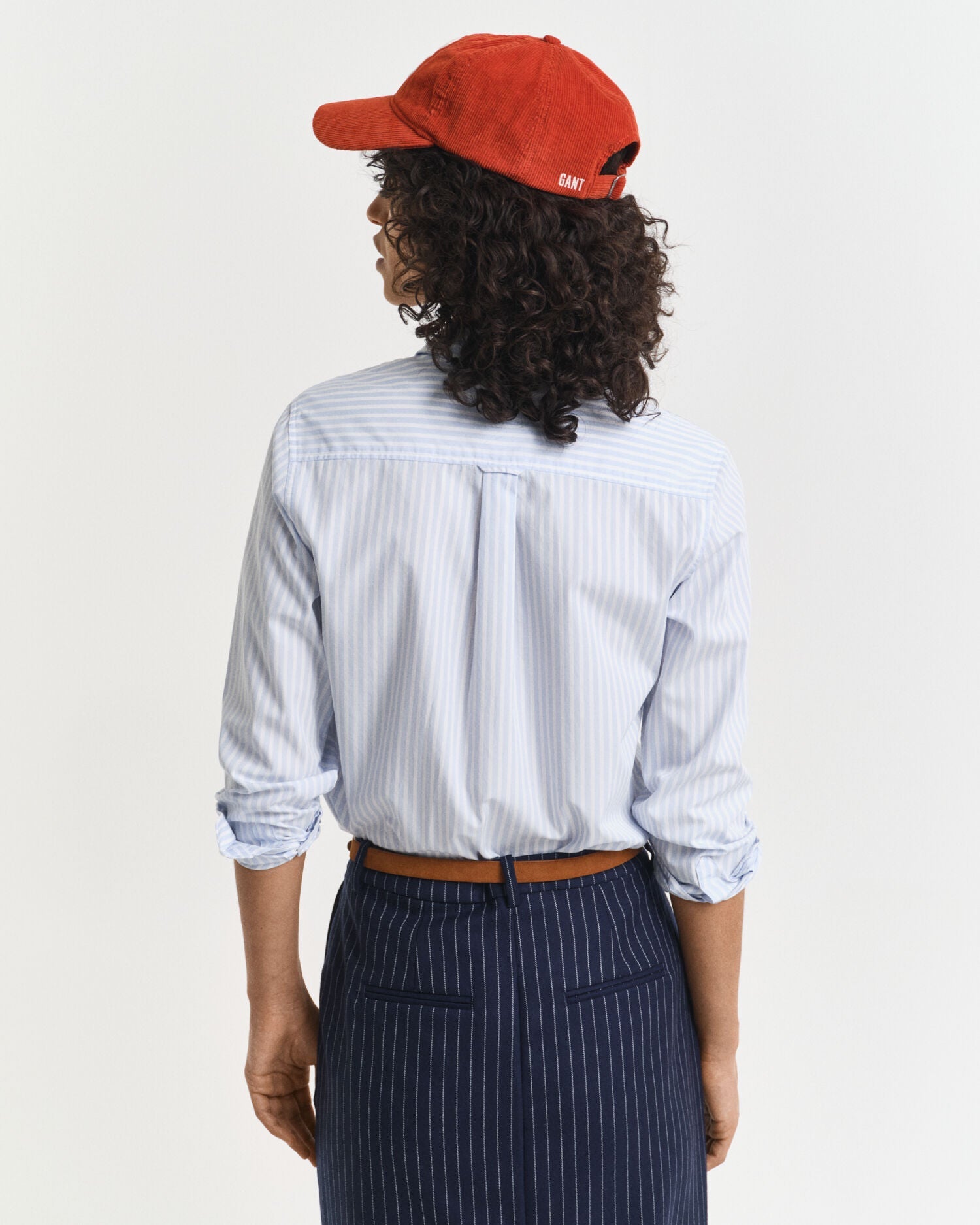 Regular Fit Classic Striped Poplin Shirt