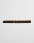 Pony Hair Leather Belt