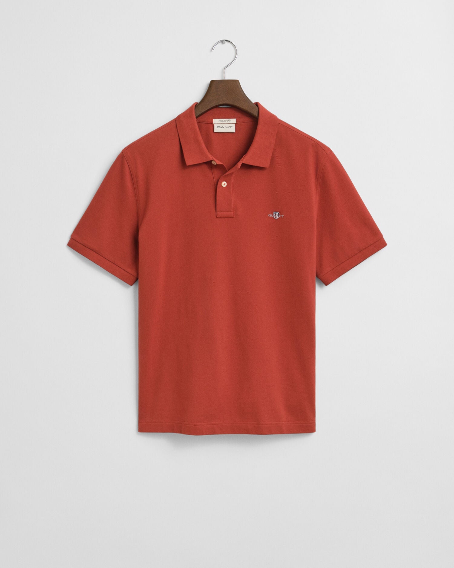 Regular Fit Shield Pique Polo Shirt