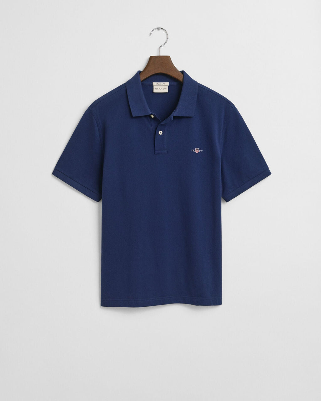 Regular Fit Shield Pique Polo Shirt