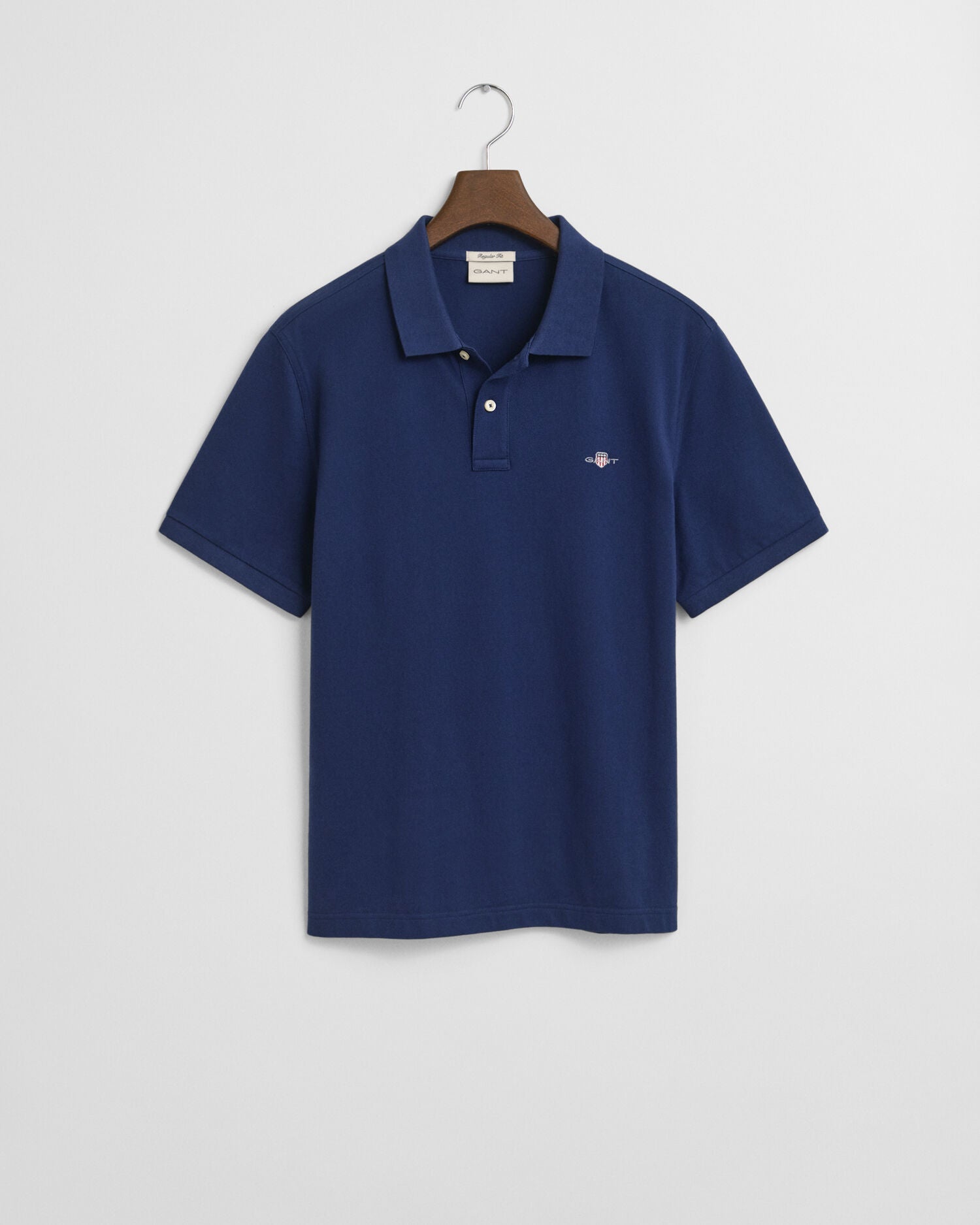 Regular Fit Shield Pique Polo Shirt