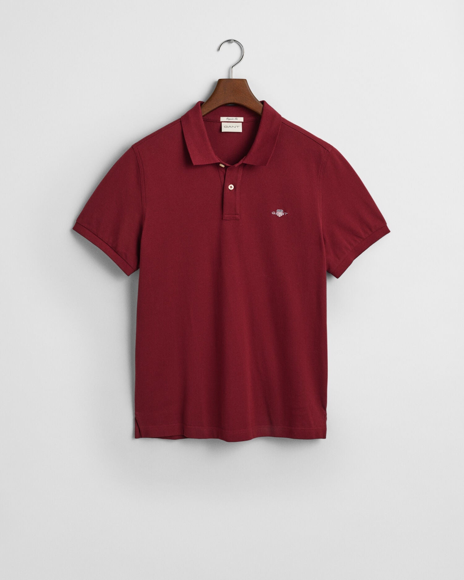 Regular Fit Shield Pique Polo Shirt