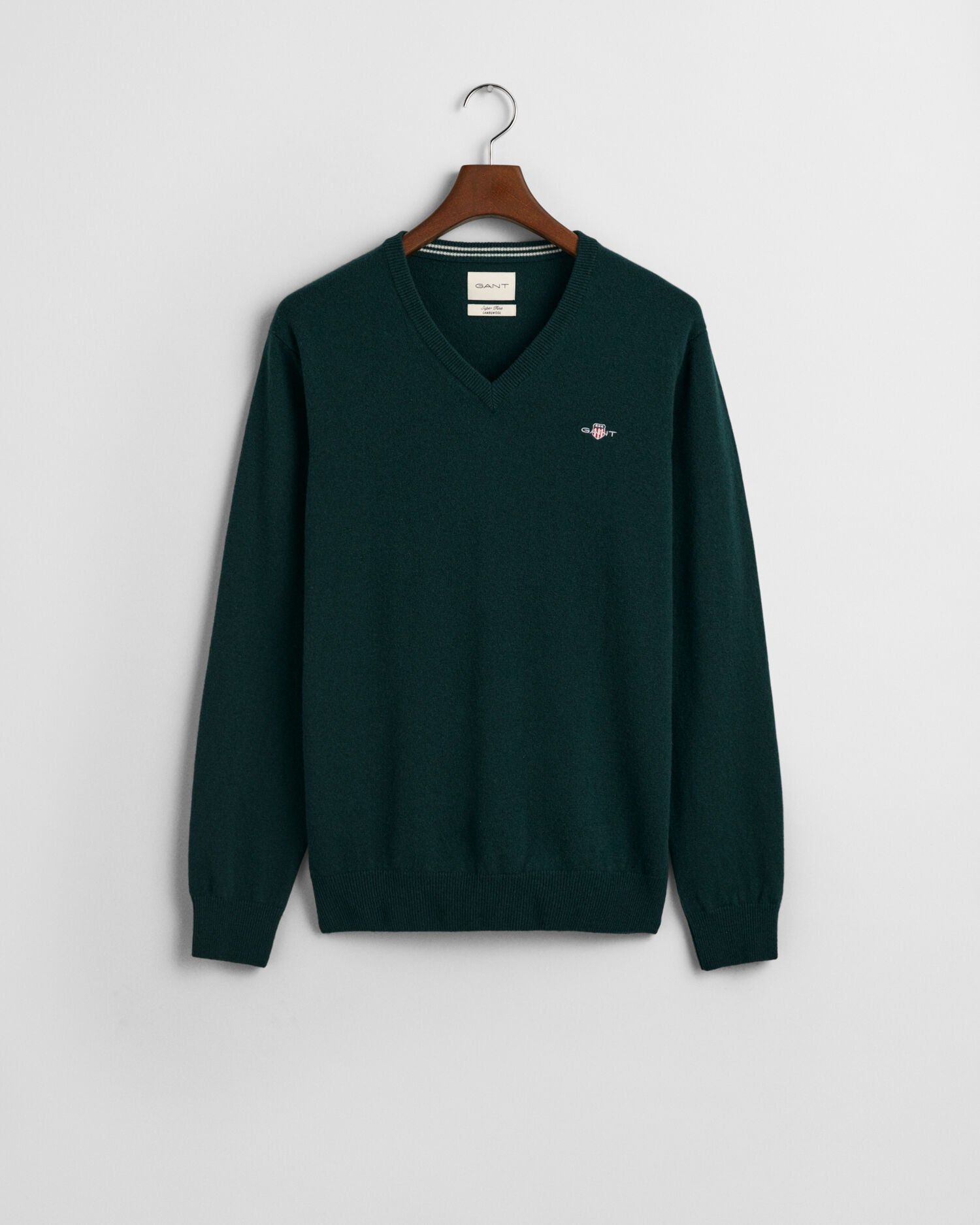 Superfine Lambswool V-Neck Sweater