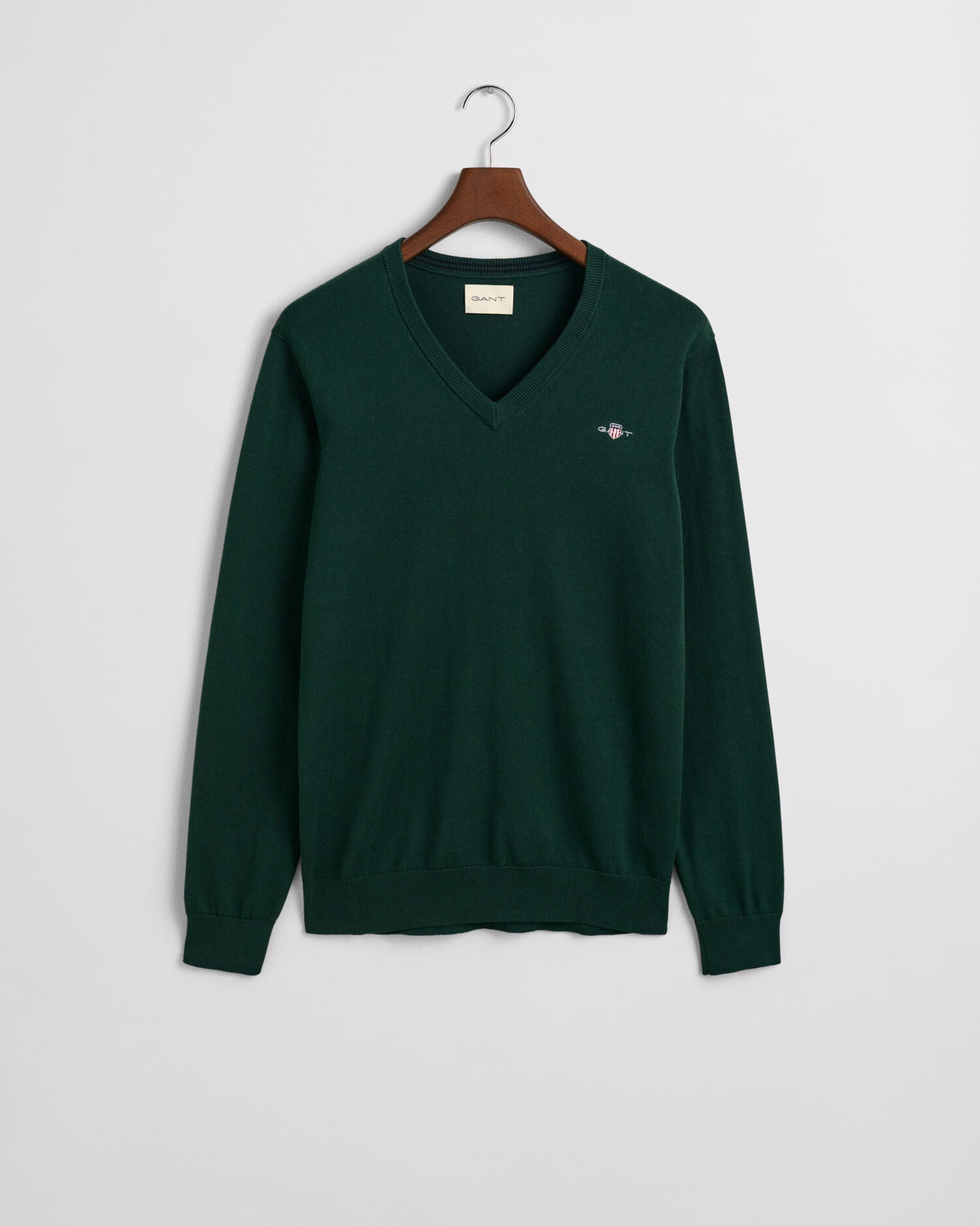 Classic Cotton V-Neck Sweater