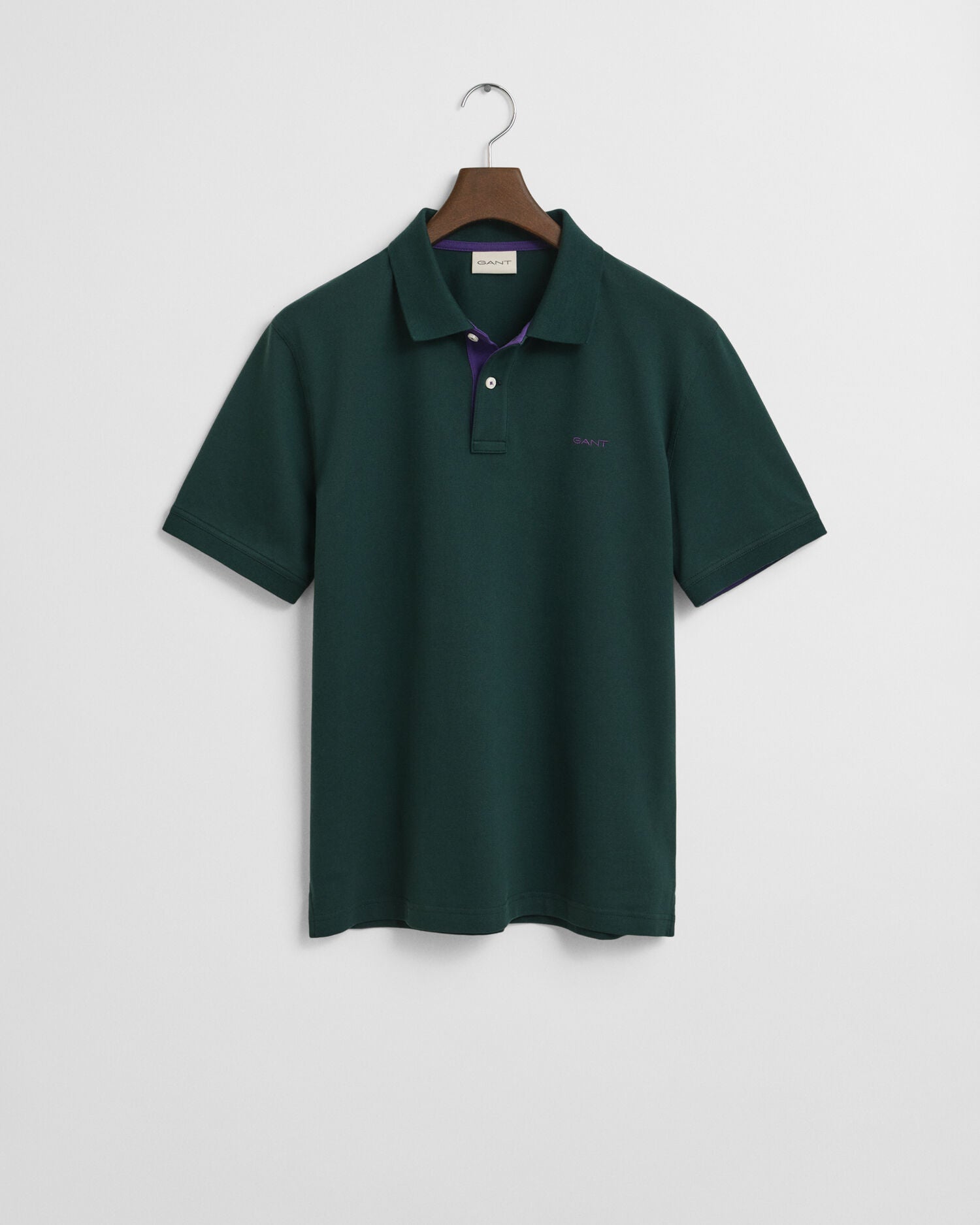 Contrast Pique Polo Shirt