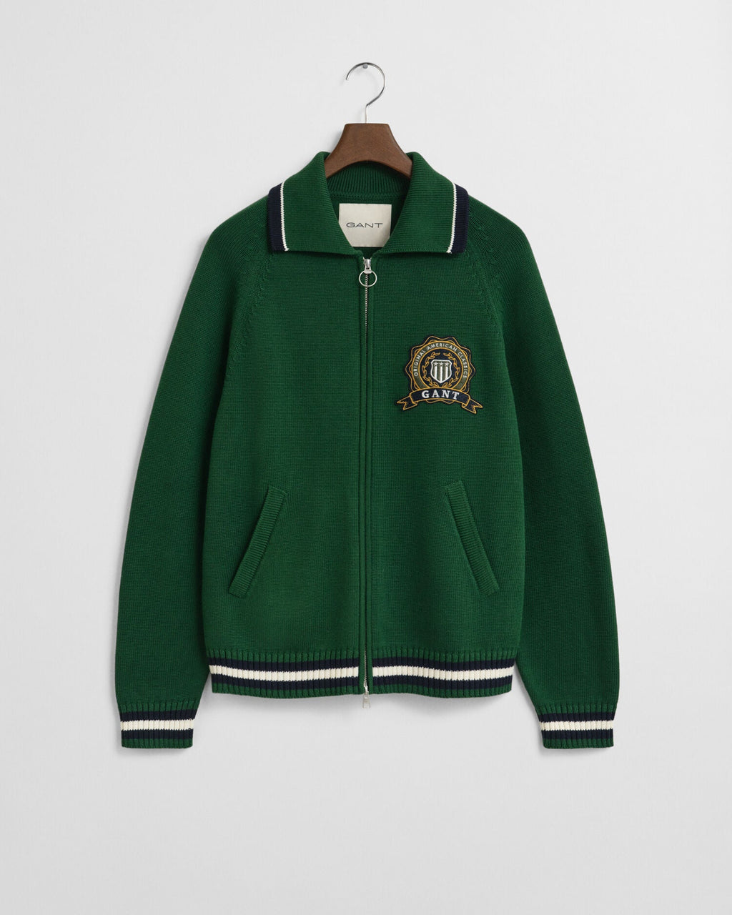 1949 Graphic Zipped Cardigan