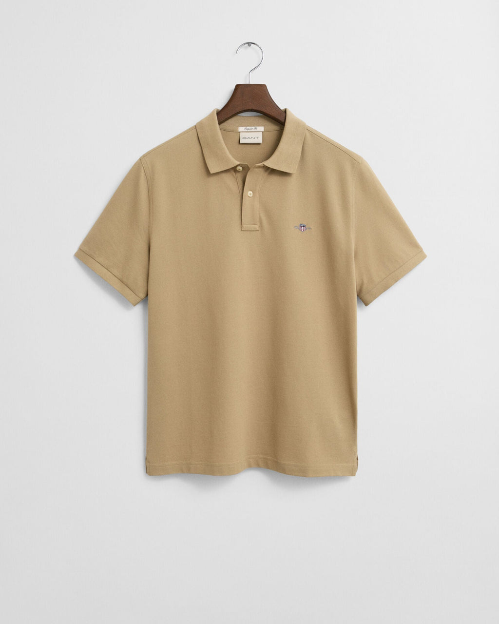 Regular Fit Shield Pique Polo Shirt