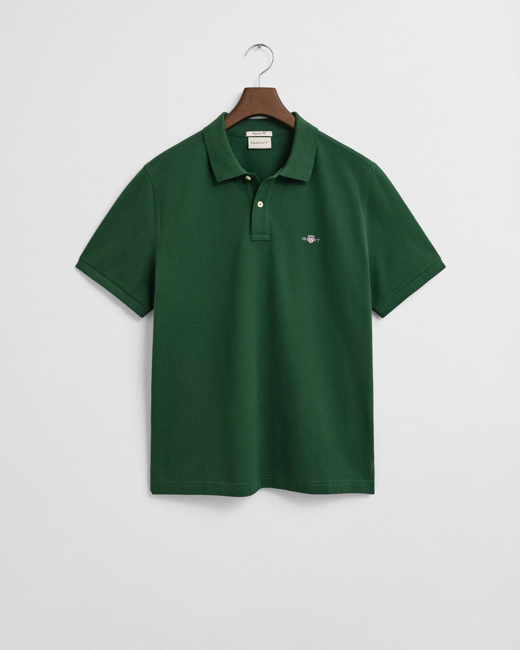 Regular Fit Shield Pique Polo Shirt