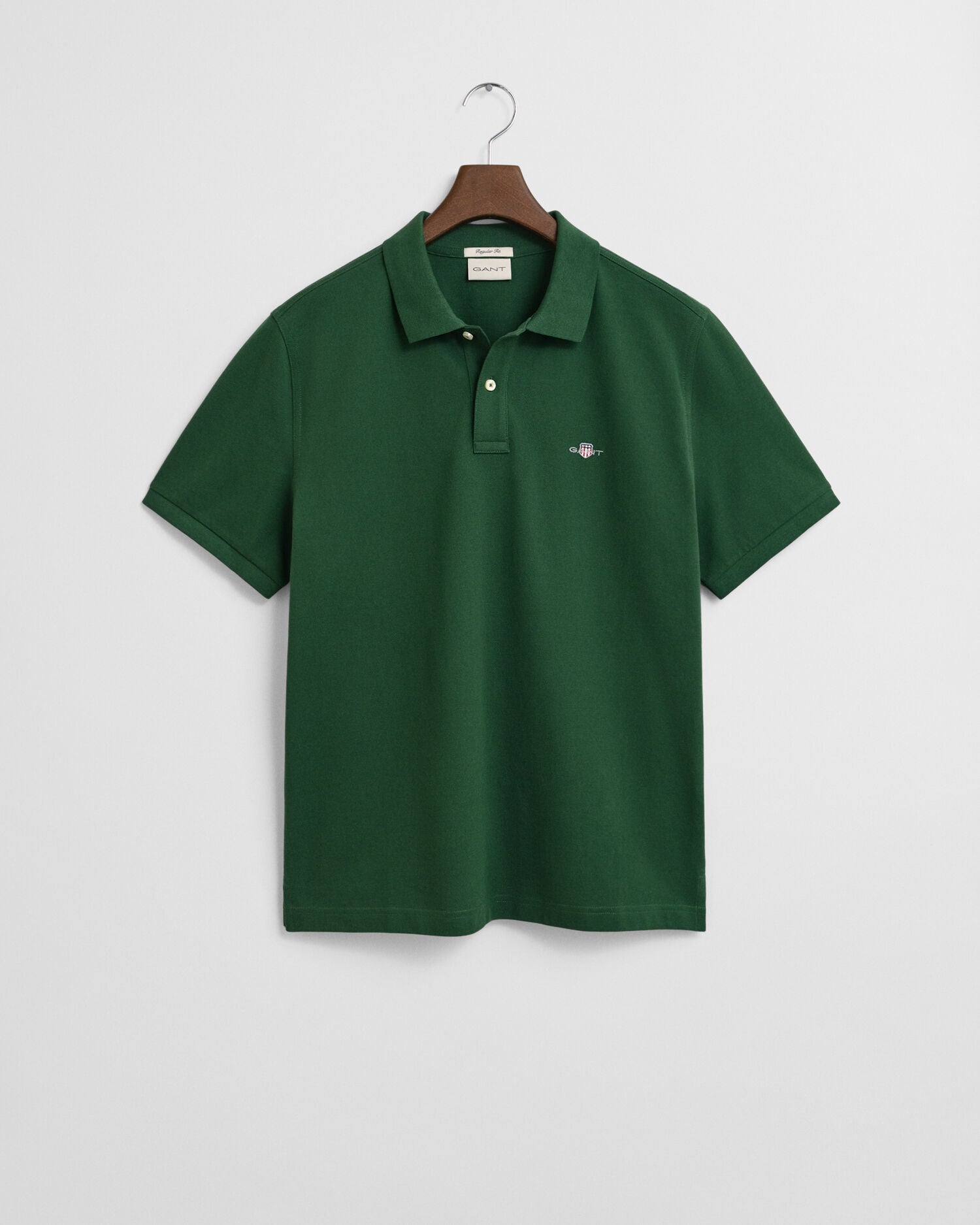 Regular Fit Shield Pique Polo Shirt