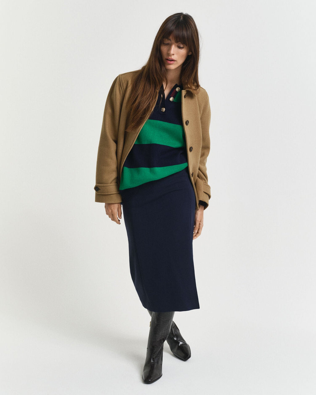 Jersey Pencil Skirt