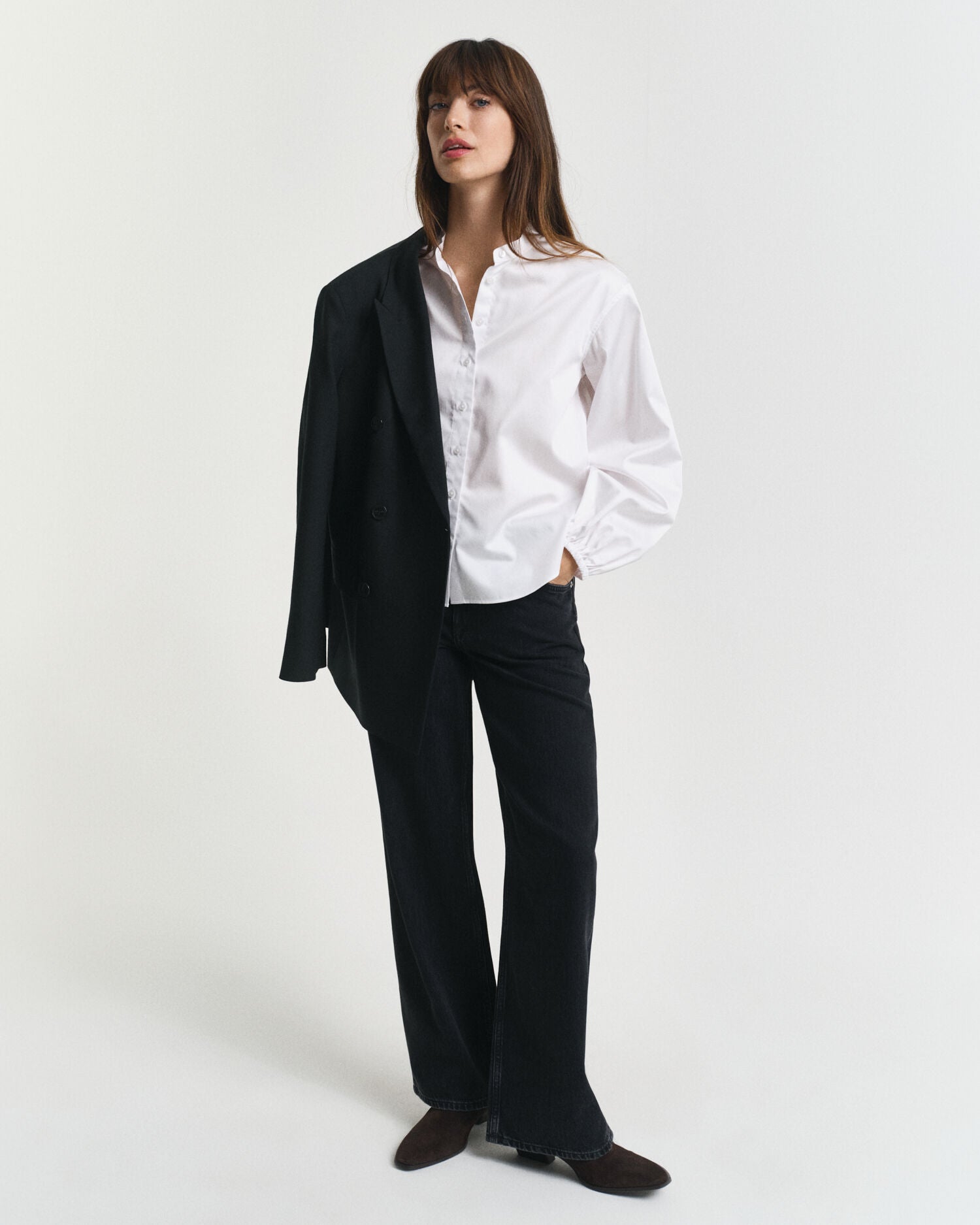 Cotton Satin Blouse