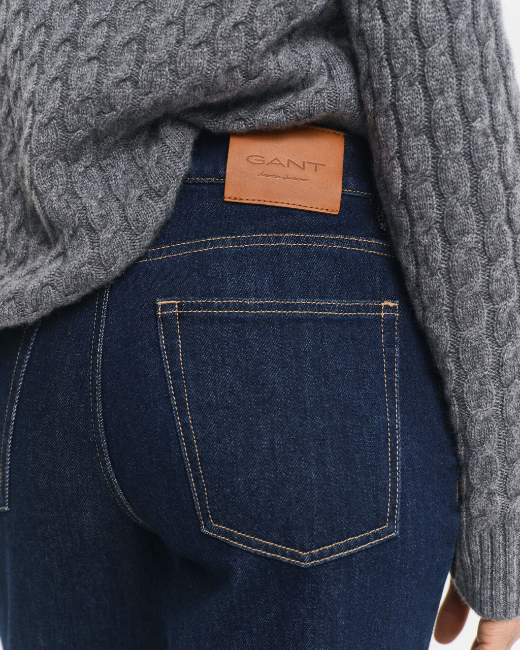 Straight Leg Stretch Jeans