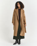 Handstitched Belted Coat