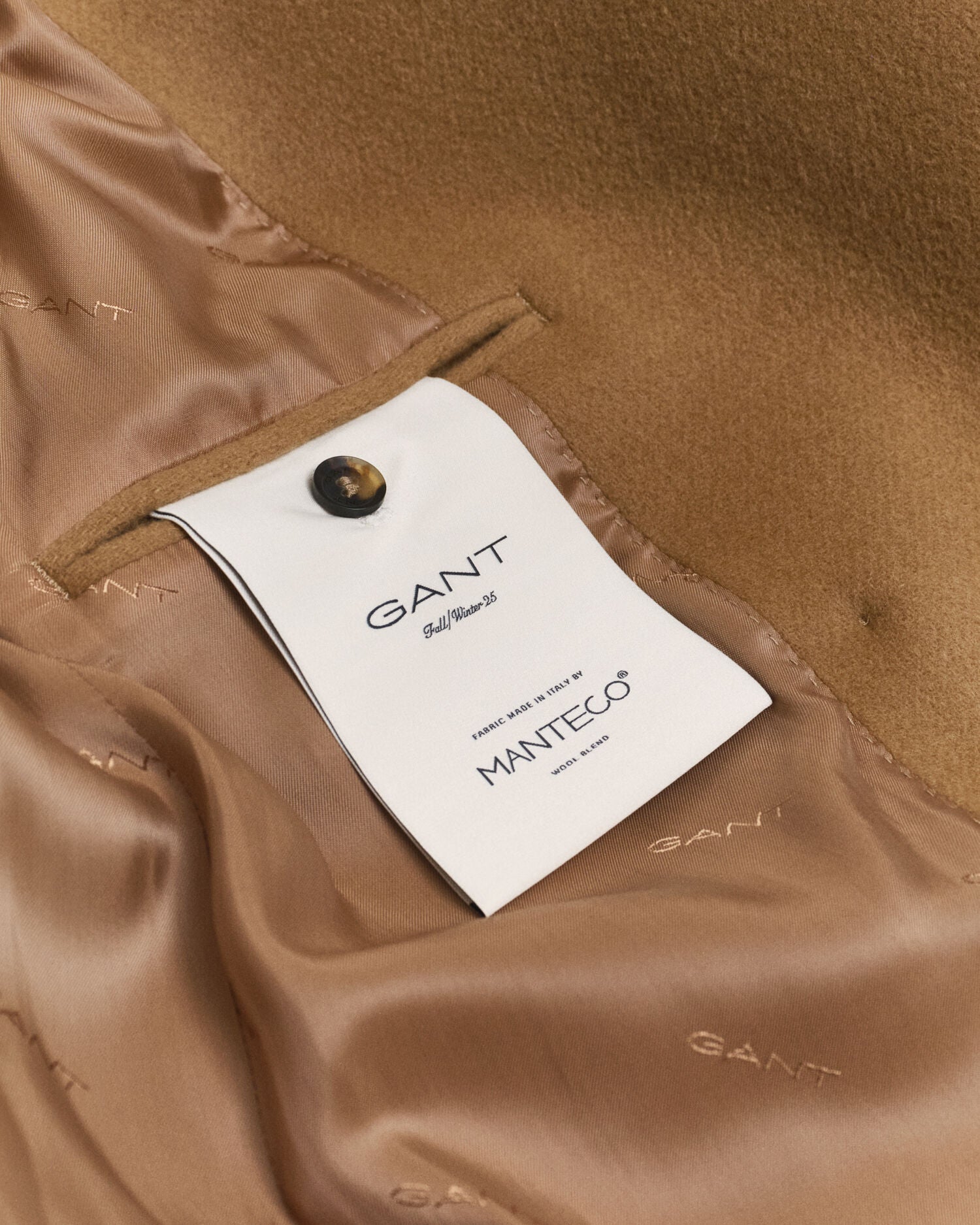 Wool Mid-Length Peacoat