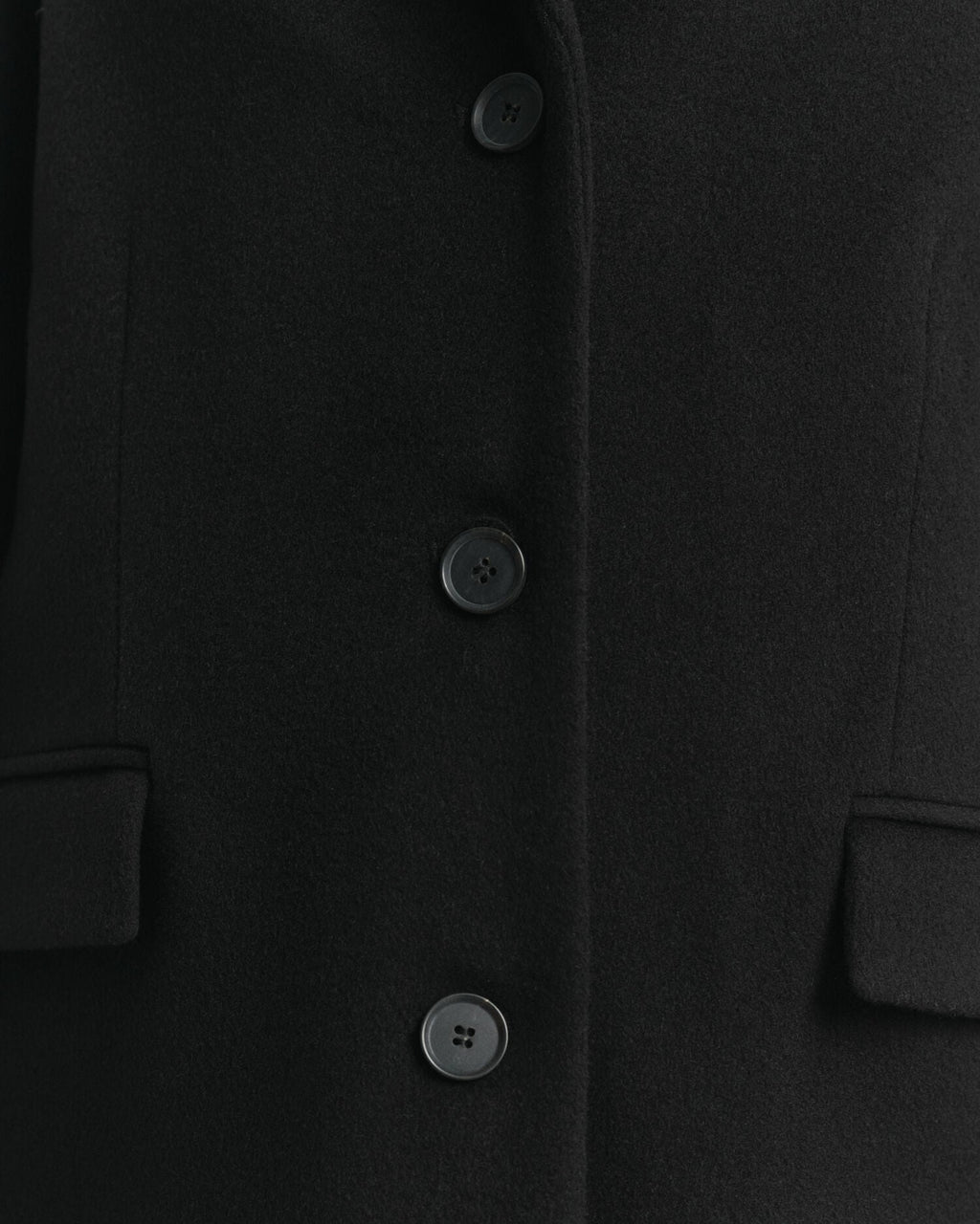 Classic Tailored Wool Blend Coat
