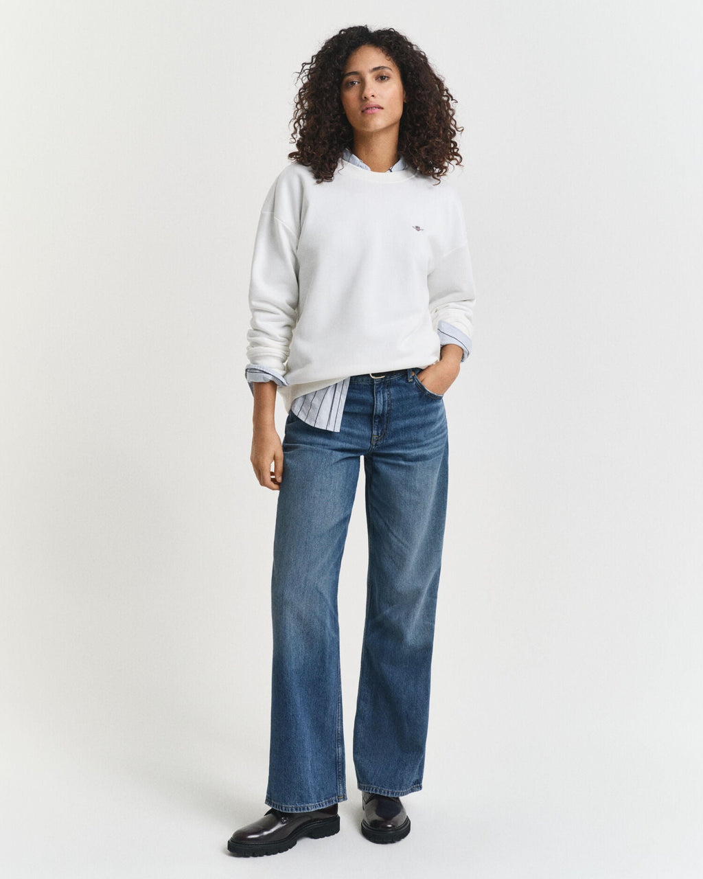 Shield Crew Neck Sweatshirt