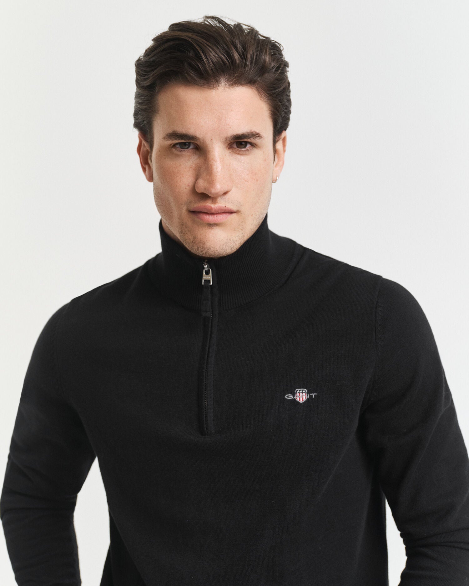 Classic Cotton Half-Zip Sweater