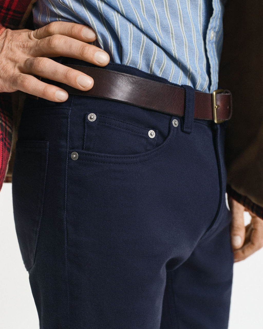Regular Fit Soft Twill Jeans