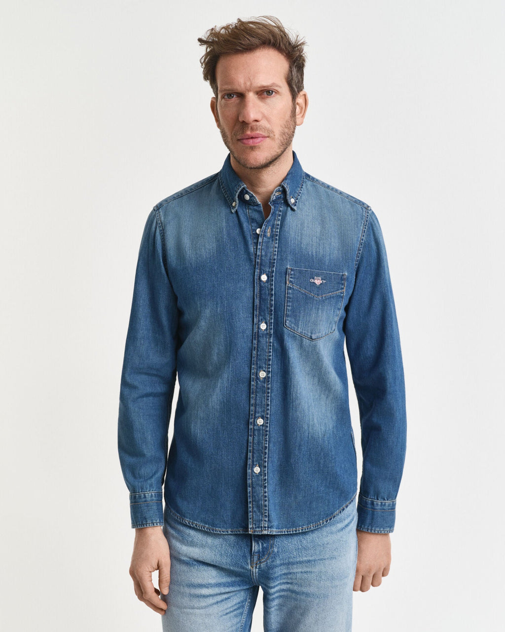 Regular Fit Denim Shirt