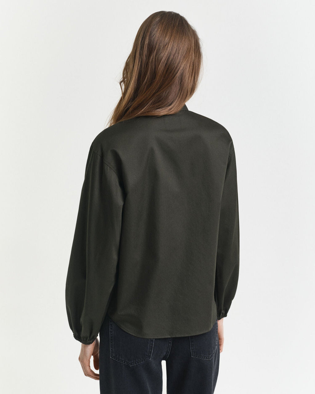 Cotton Satin Blouse