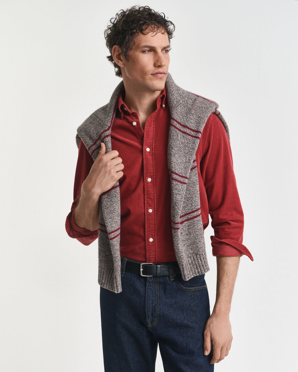 Regular Fit Cotton Corduroy Shirt