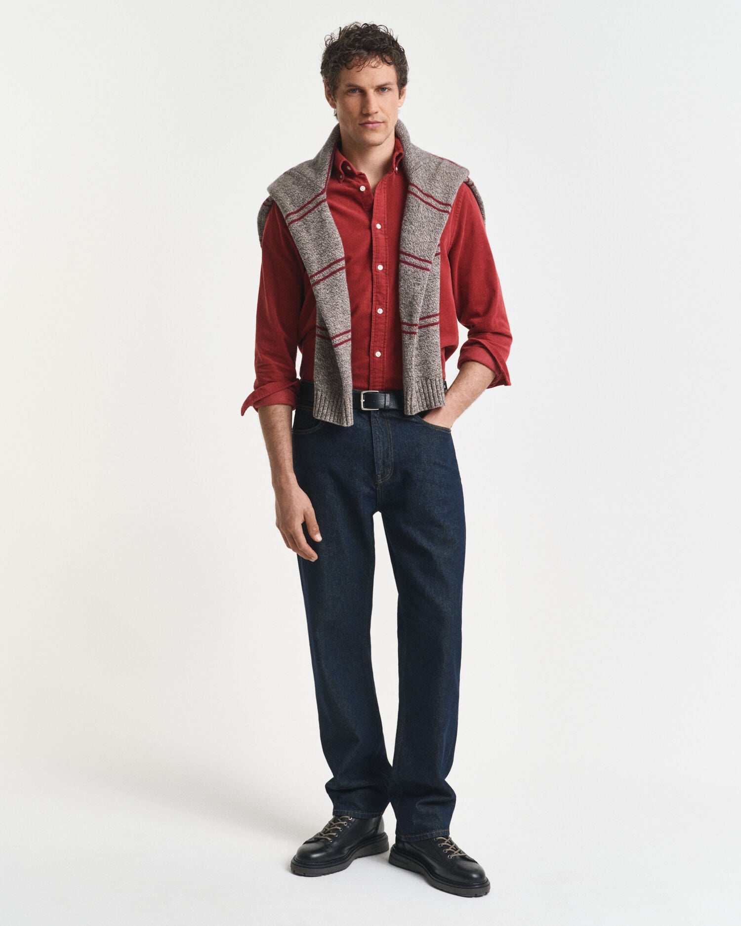 Regular Fit Cotton Corduroy Shirt