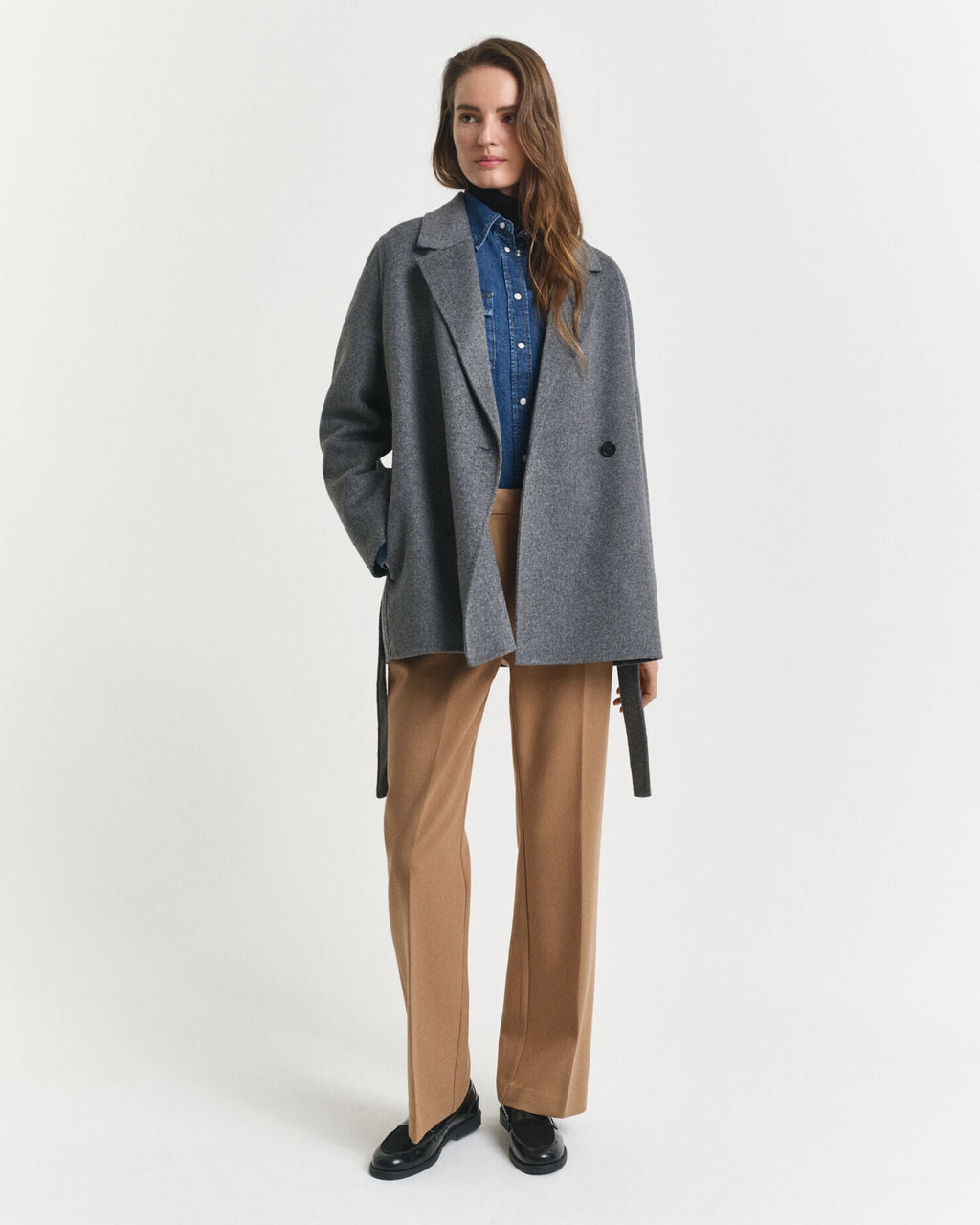 Handstitched Belted Jacket