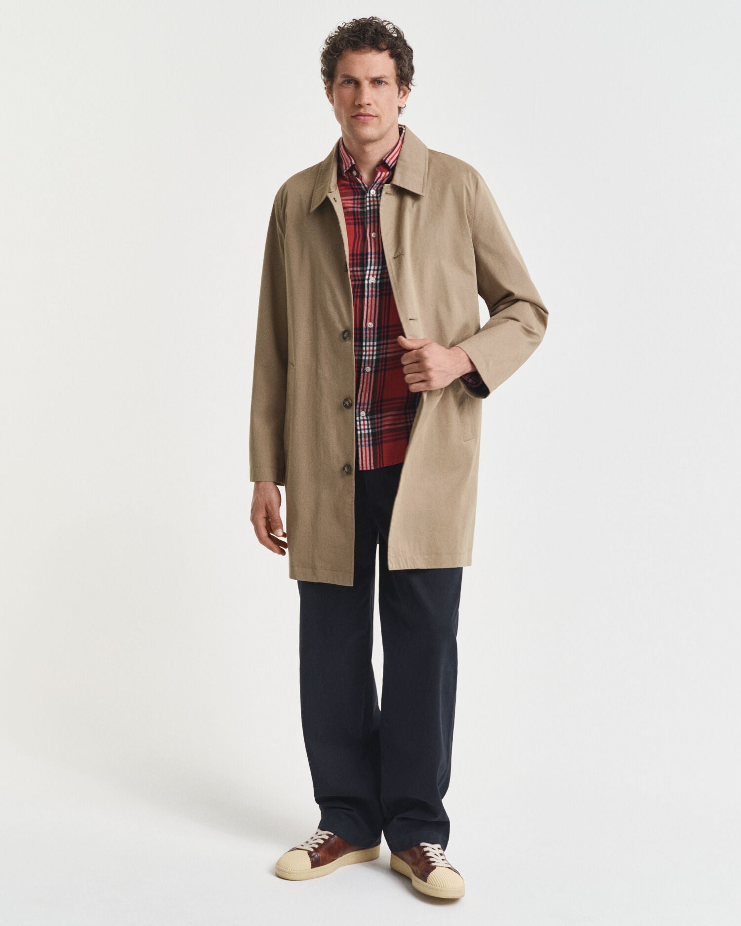 Regular Fit Windblown Flannel Check Shirt