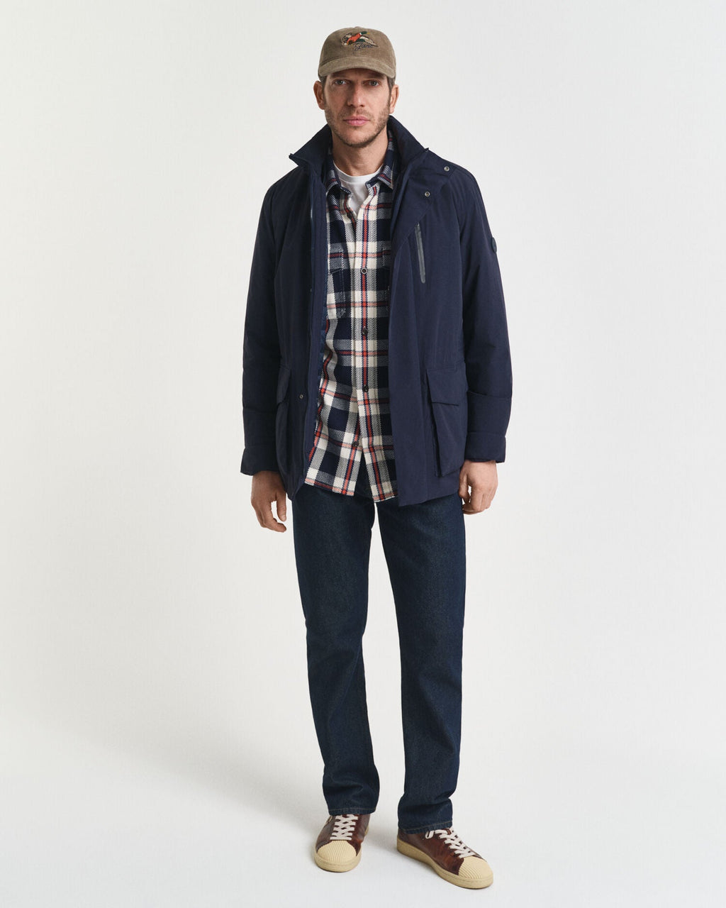 Double Mid Length Jacket