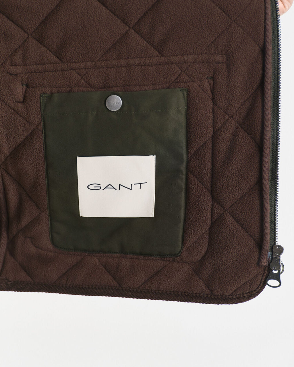 Quilted Fleece Vest