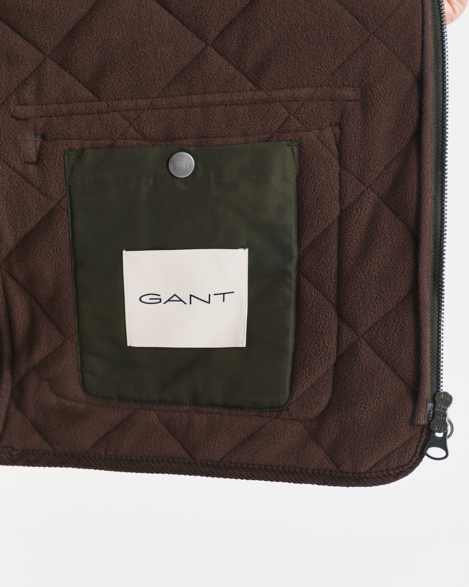 Quilted Fleece Vest