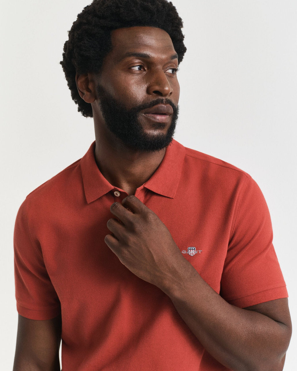 Regular Fit Shield Pique Polo Shirt