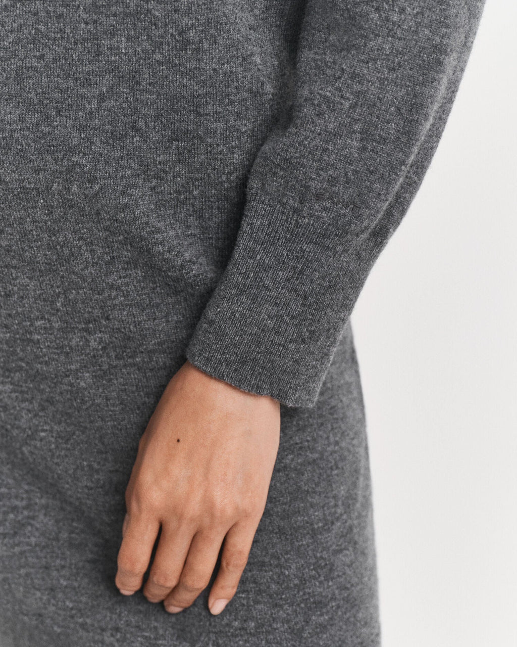 Knitted Superfine Lambswool Dress