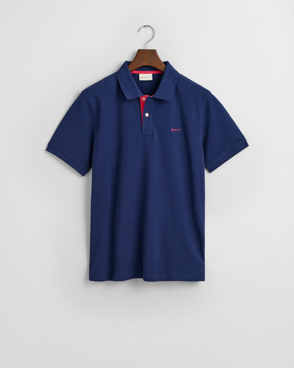 Contrast Pique Polo Shirt