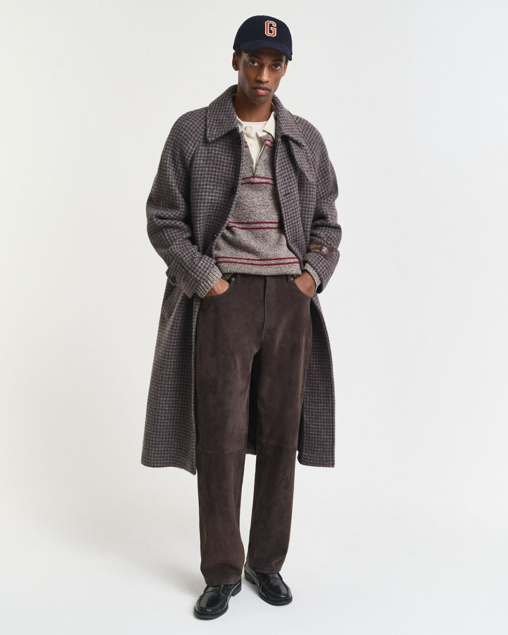 Suede Straight Fit Jeans