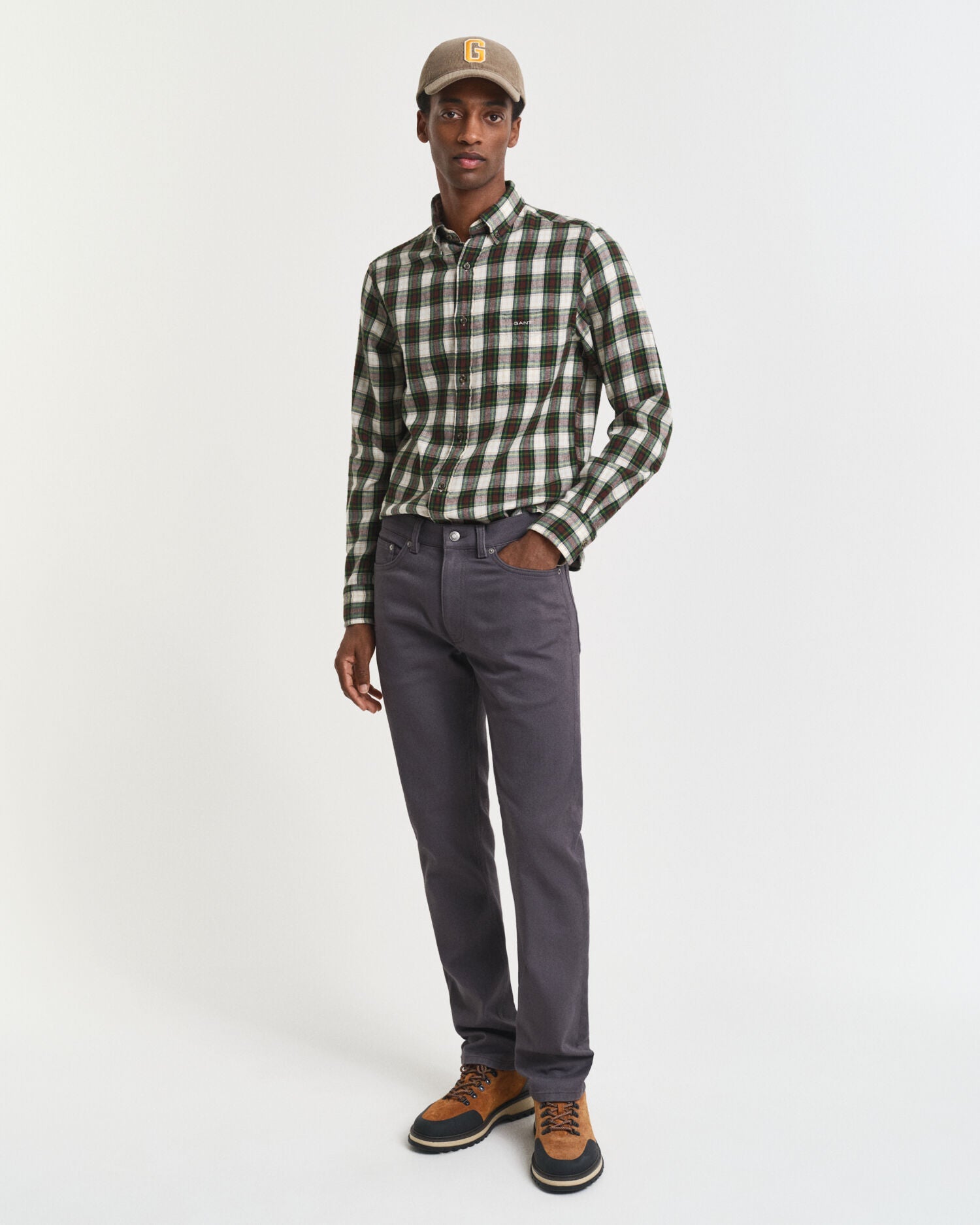 Regular Fit Soft Twill Jeans