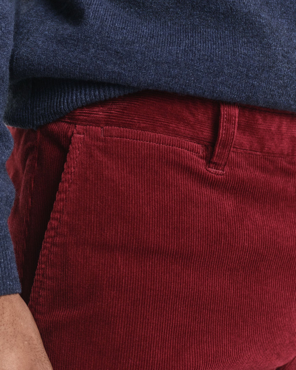 Slim Fit Corduroy Chinos