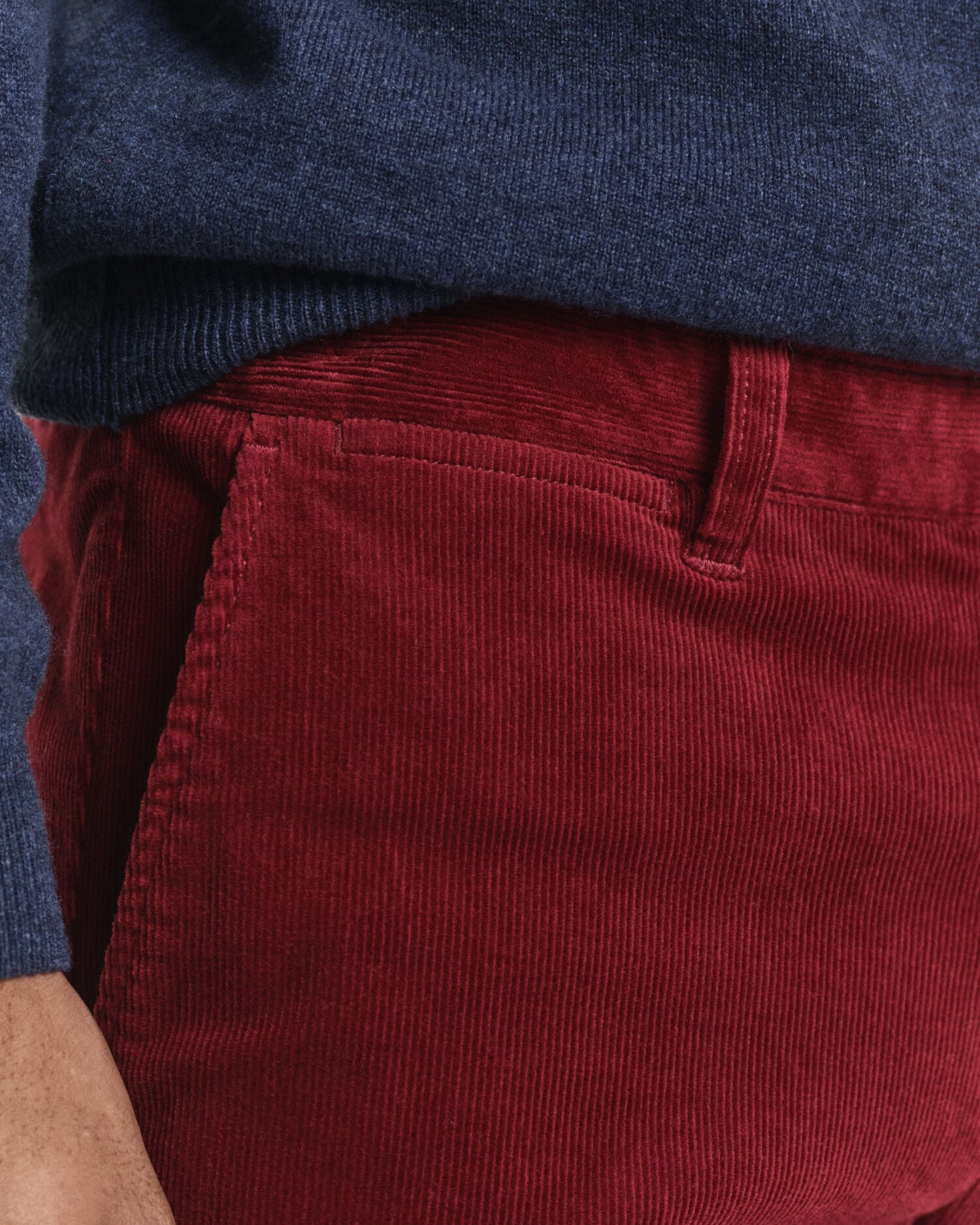 Slim Fit Corduroy Chinos