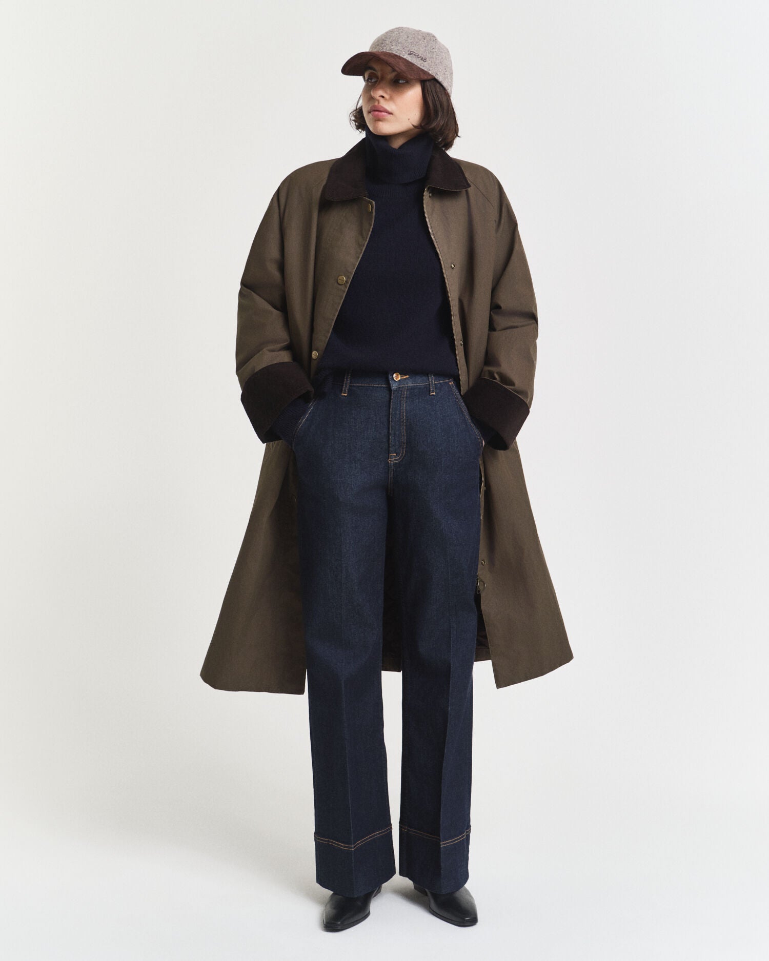Soft Wool Cashmere Blend Turtleneck Sweater