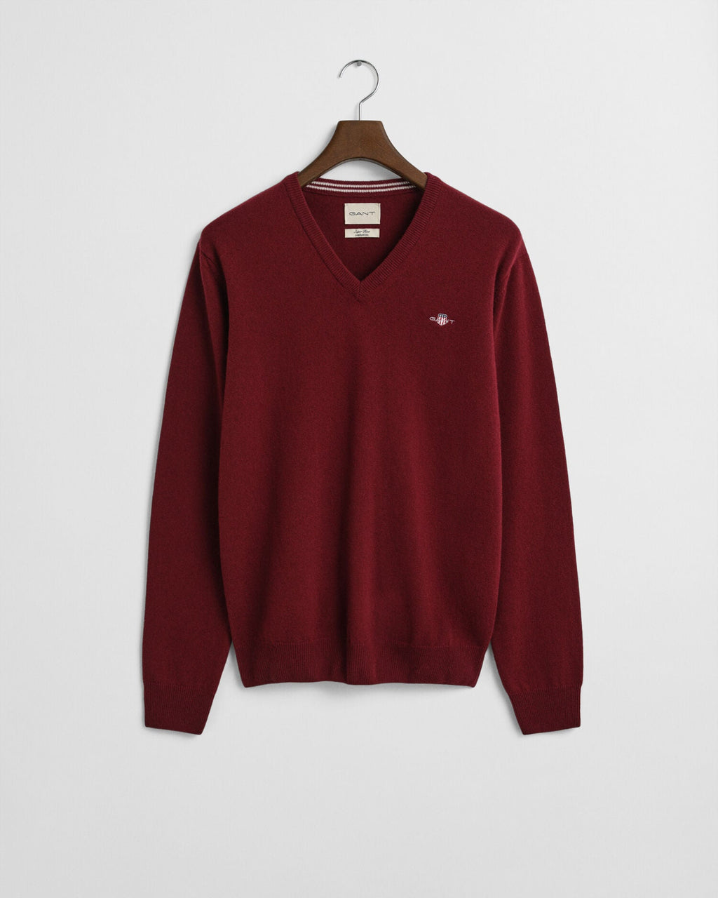 Superfine Lambswool V-Neck Sweater
