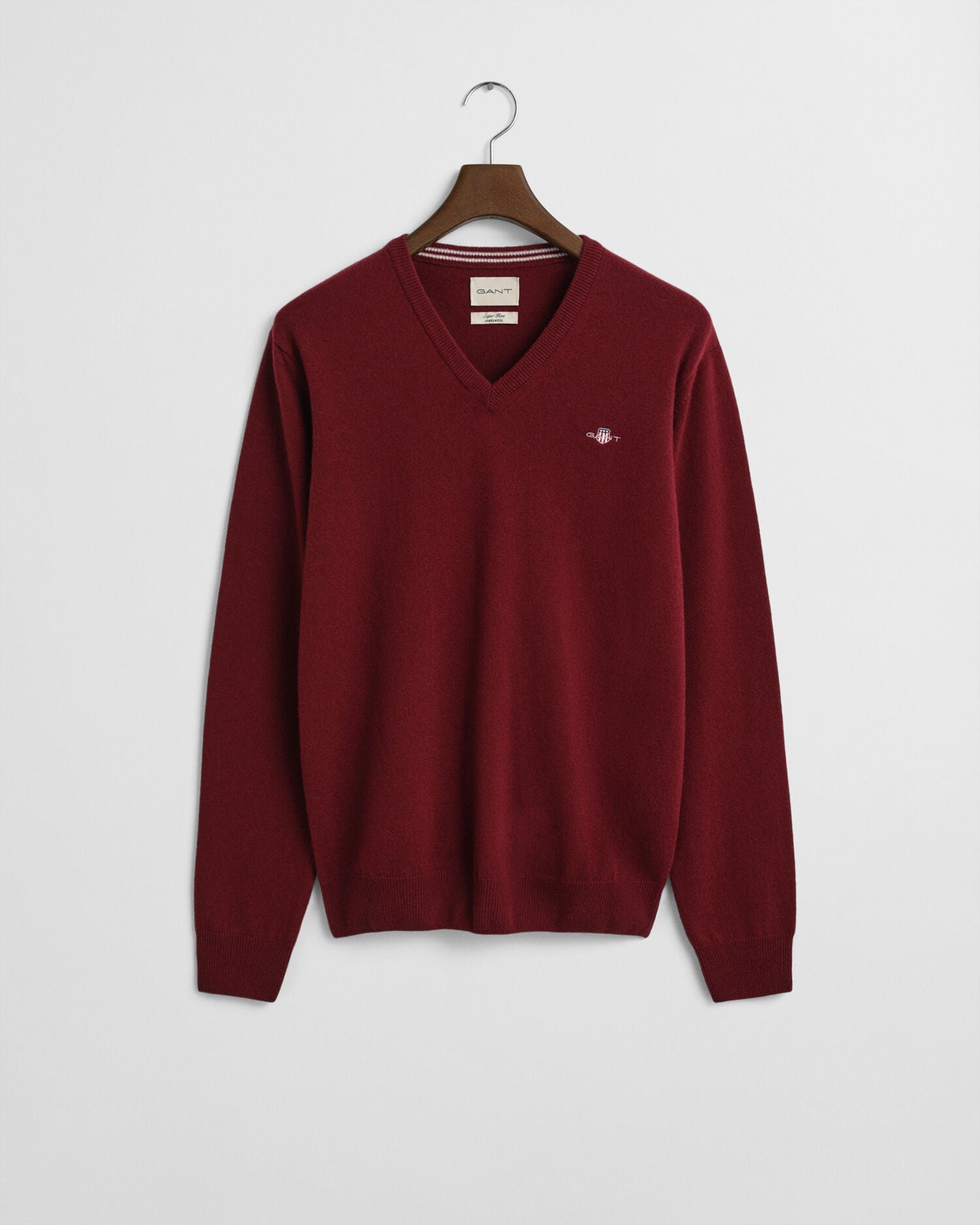Superfine Lambswool V-Neck Sweater