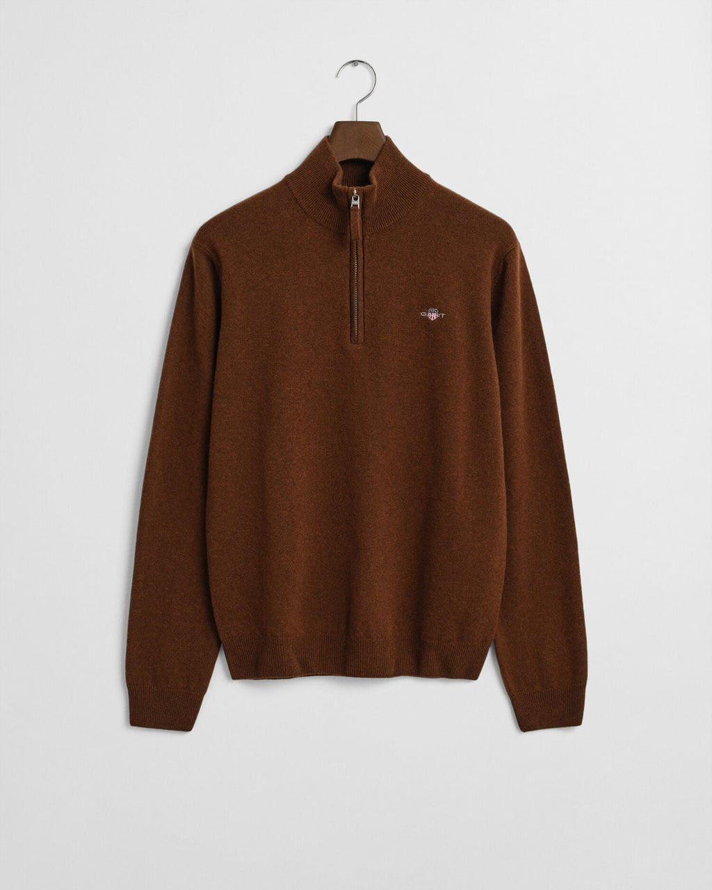 Superfine Lambswool Half-Zip Sweater