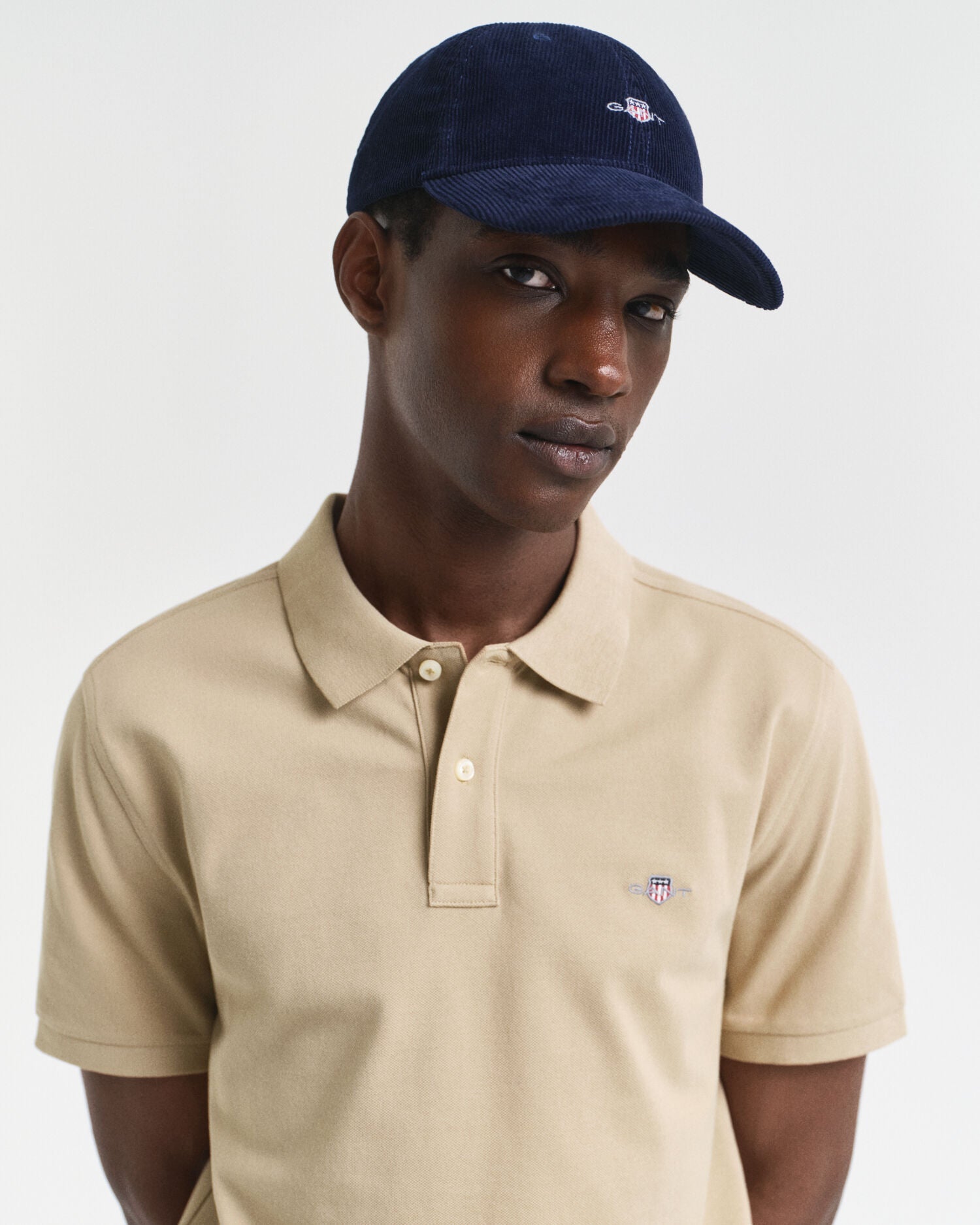 Regular Fit Shield Pique Polo Shirt