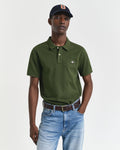 Regular Fit Shield Pique Polo Shirt