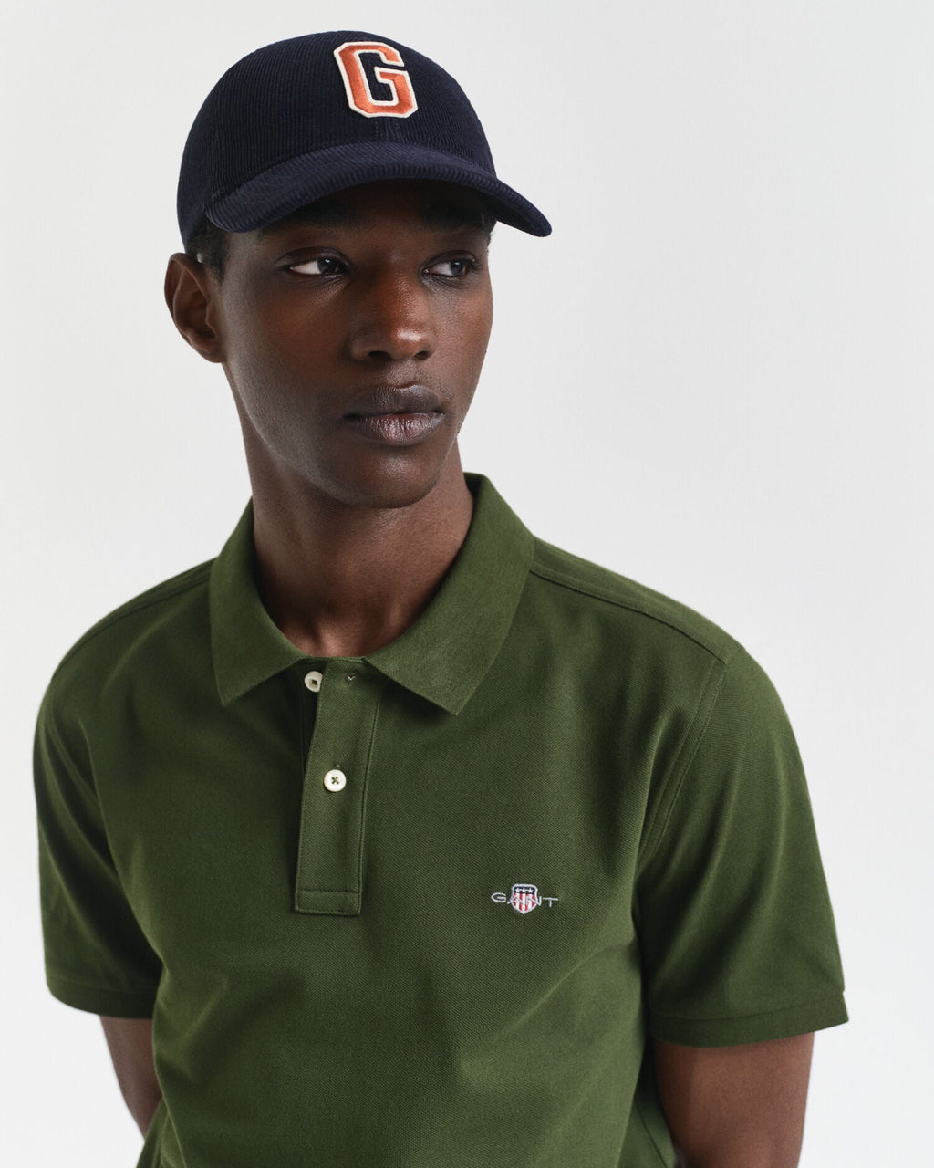Regular Fit Shield Pique Polo Shirt