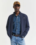 Superfine Lambswool Zip Cardigan