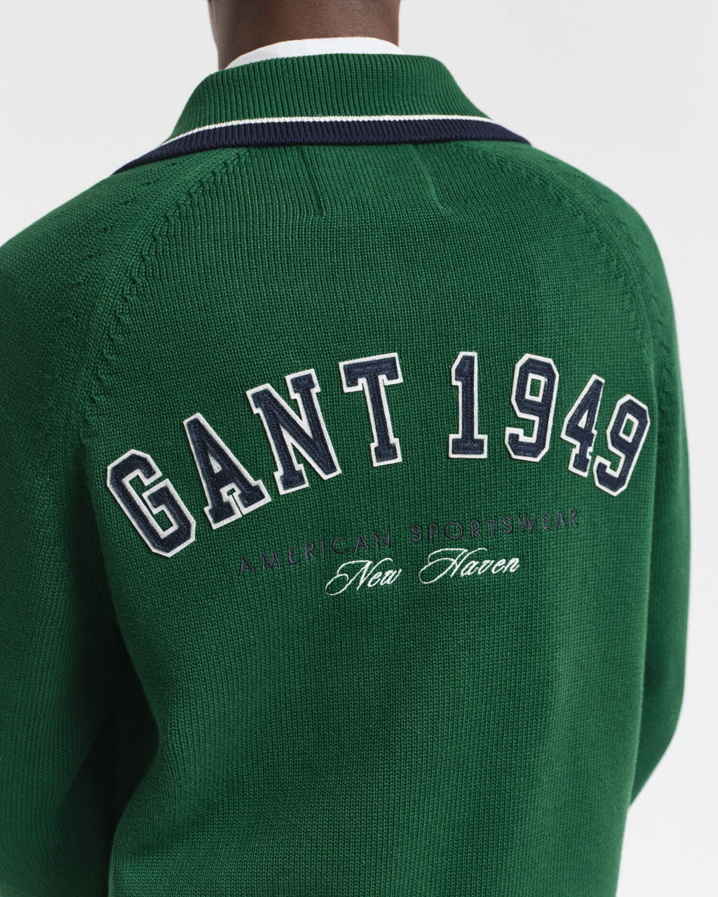1949 Graphic Zipped Cardigan