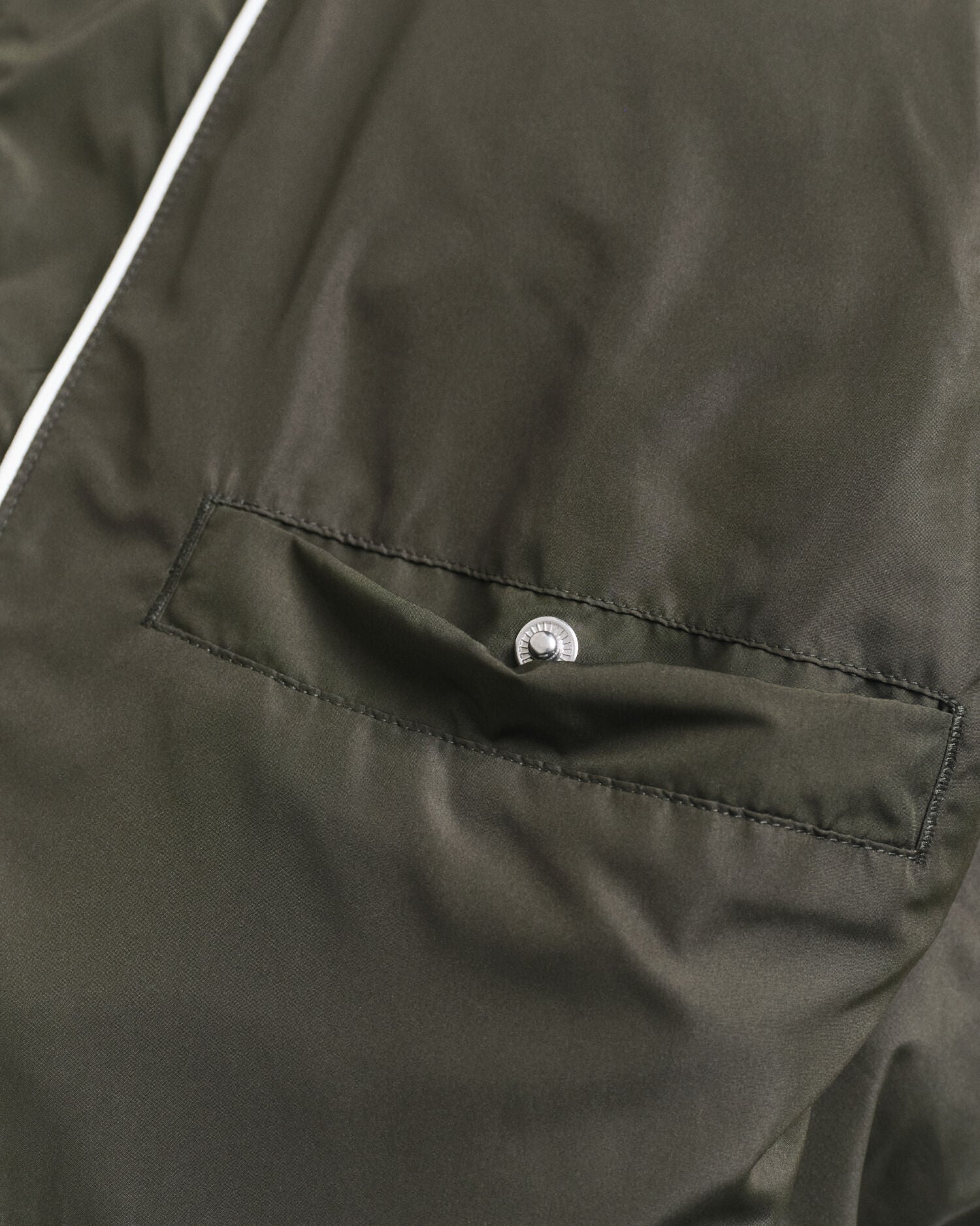 Quilted Windcheater Mid-Length Jacket