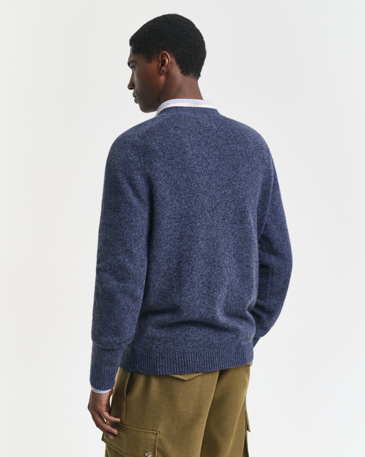 Wool Blend MoulineCardigan