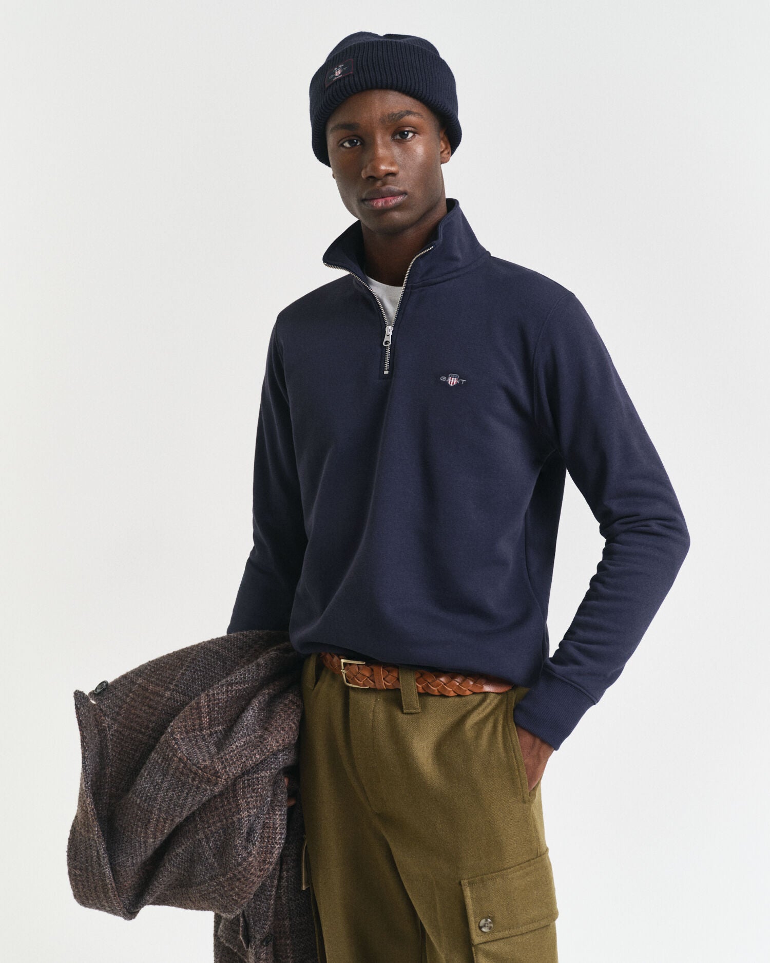 Shield Half-Zip Sweatshirt